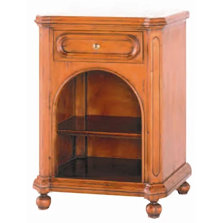 Country English Open Chest with Arch